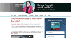 Desktop Screenshot of managecopyright.com